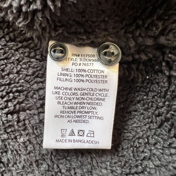 Levi Plaid Flannel Sherpa Fleece Jacket-Size XXL - Picture 7 of 10